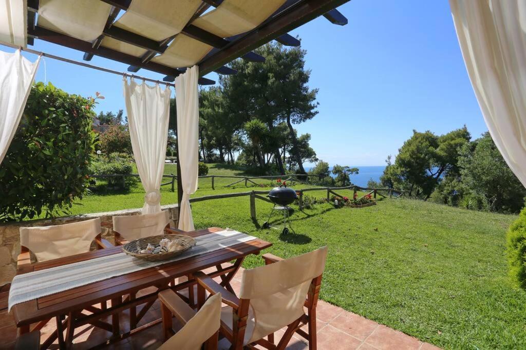 Beautiful View Villa In Possidi, Halkidiki Каландра Екстер'єр фото