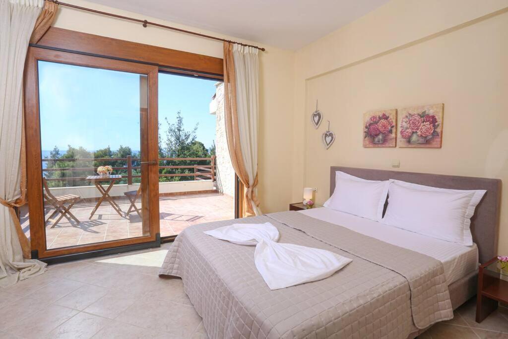 Beautiful View Villa In Possidi, Halkidiki Каландра Екстер'єр фото